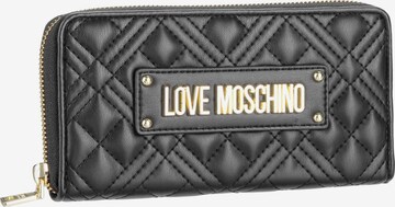 Porte-monnaies Love Moschino en noir