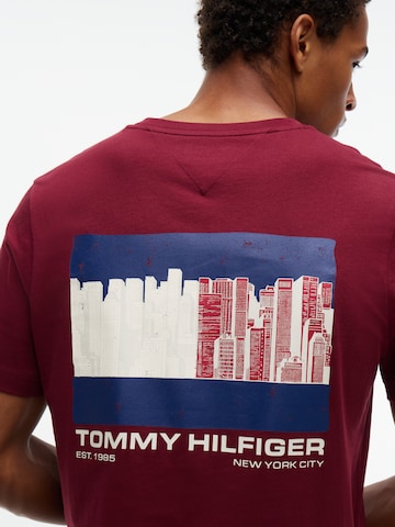 TOMMY HILFIGER - Camiseta 'NY' en rojo