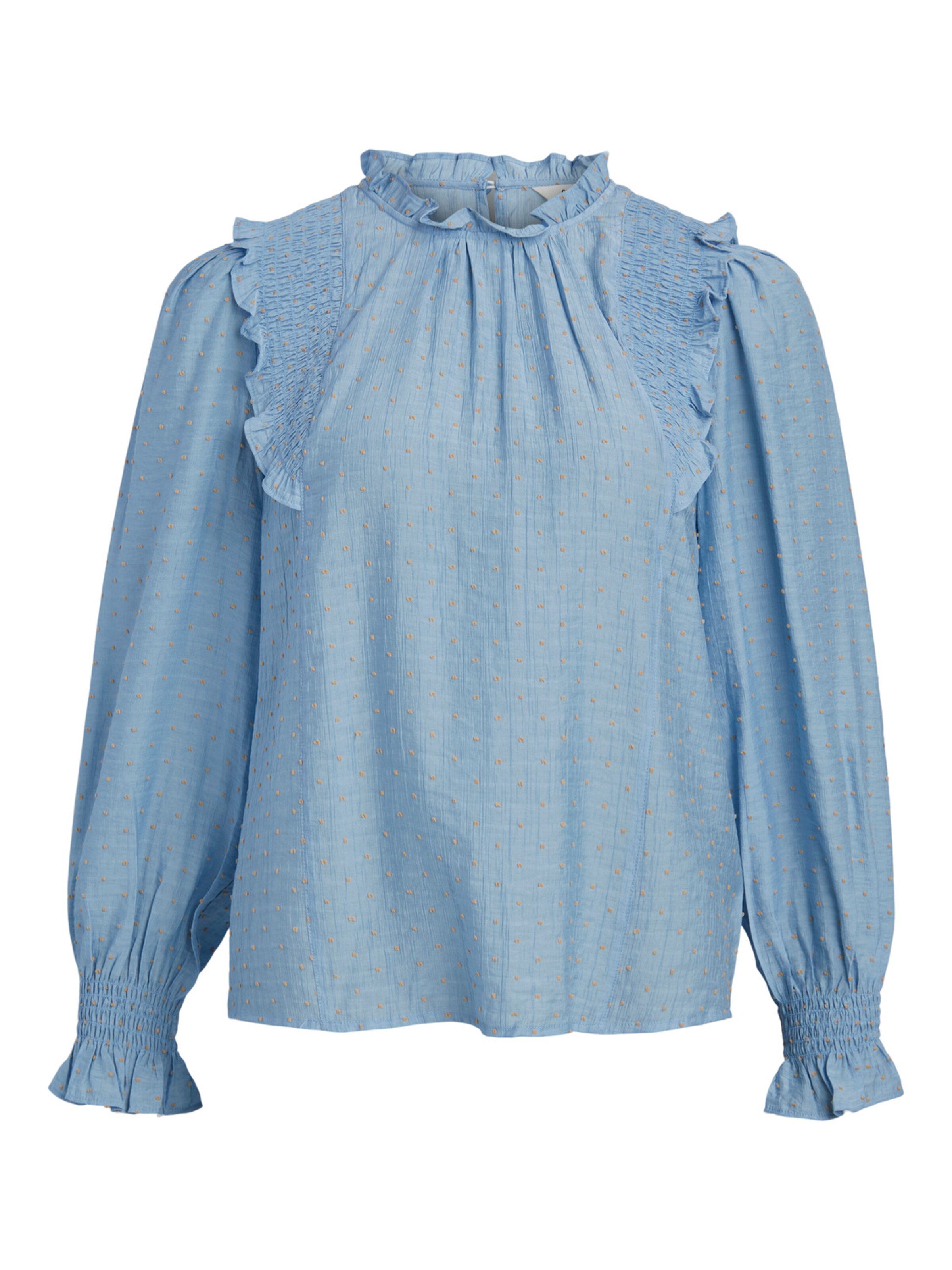 Camicia da donna di OBJECT in blu: frontale