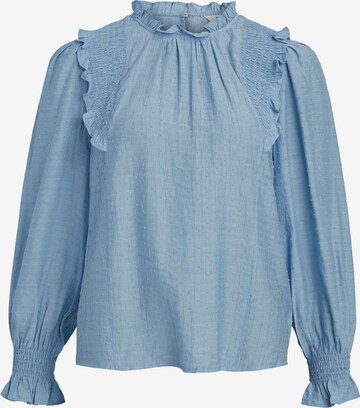 Camicia da donna di OBJECT in blu: frontale