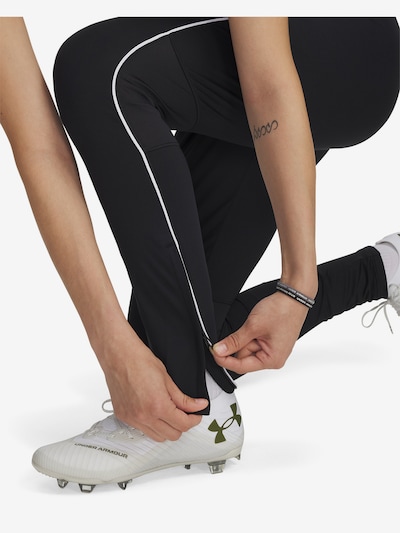UNDER ARMOUR Sportbroek 'Challenger' in de kleur Zwart / Wit, Productweergave