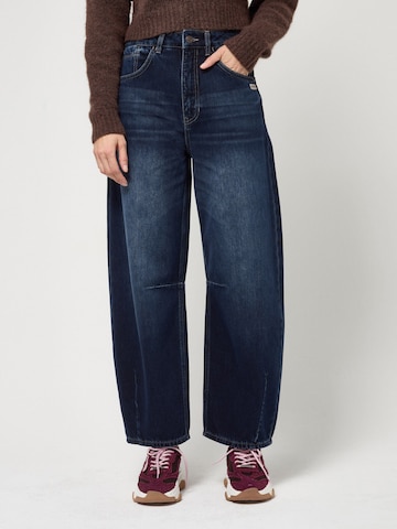Gang Tapered Jeans '94SARINA ' in Blauw: voorkant