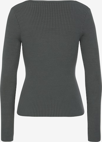 LASCANA Pullover in Grün