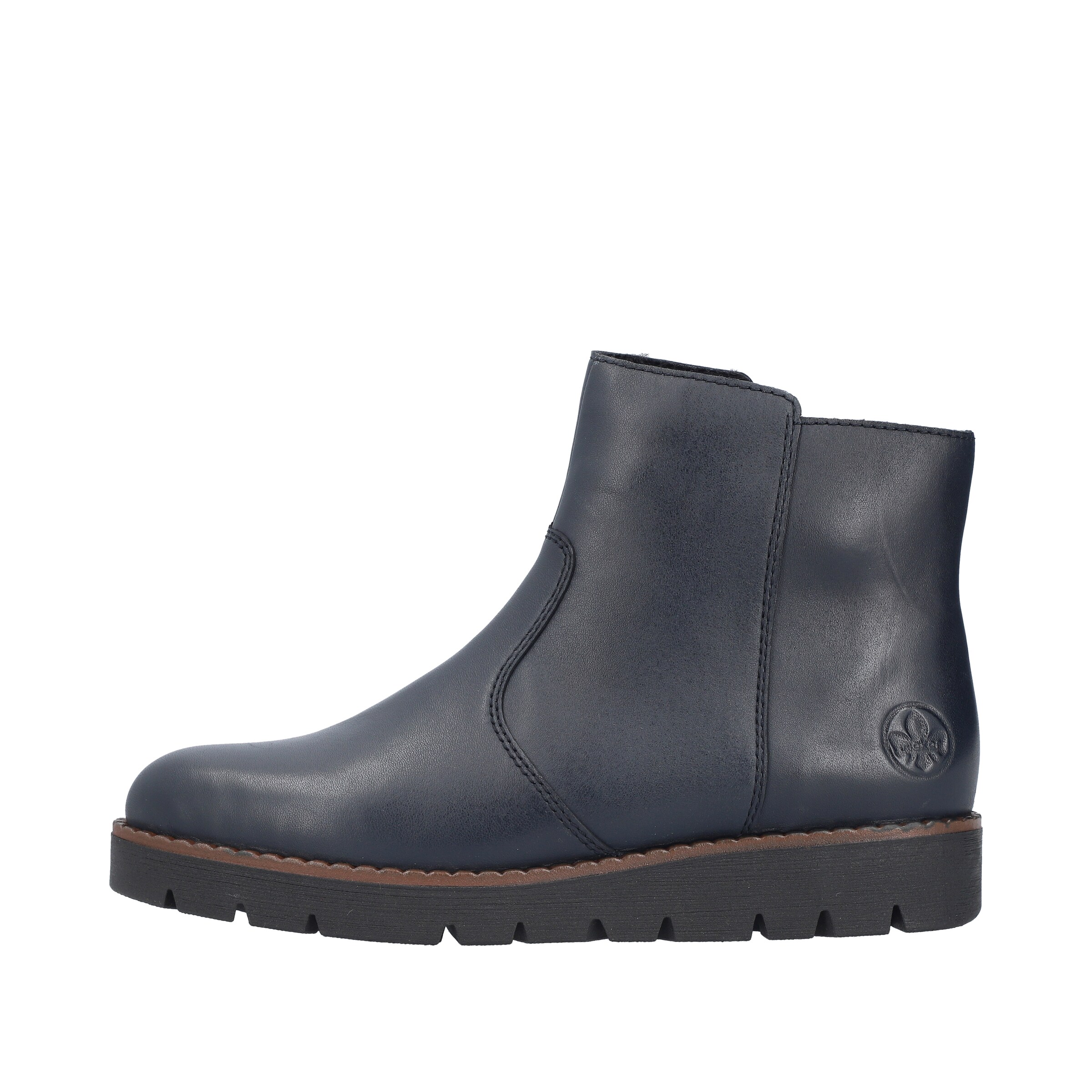 Stivaletto di Rieker in blu: frontale