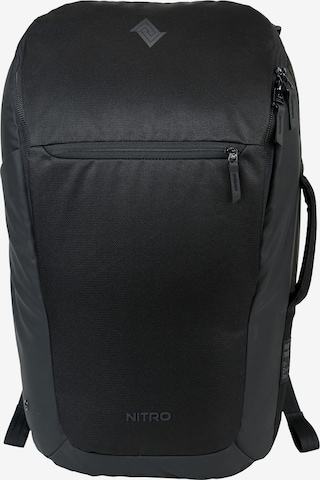 NitroBags Backpack 'Nikuro' in Black: front