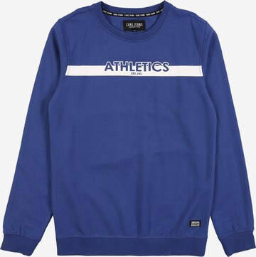 Cars Jeans Regular Fit Sweatshirt 'CARTER' in Blau: predná strana