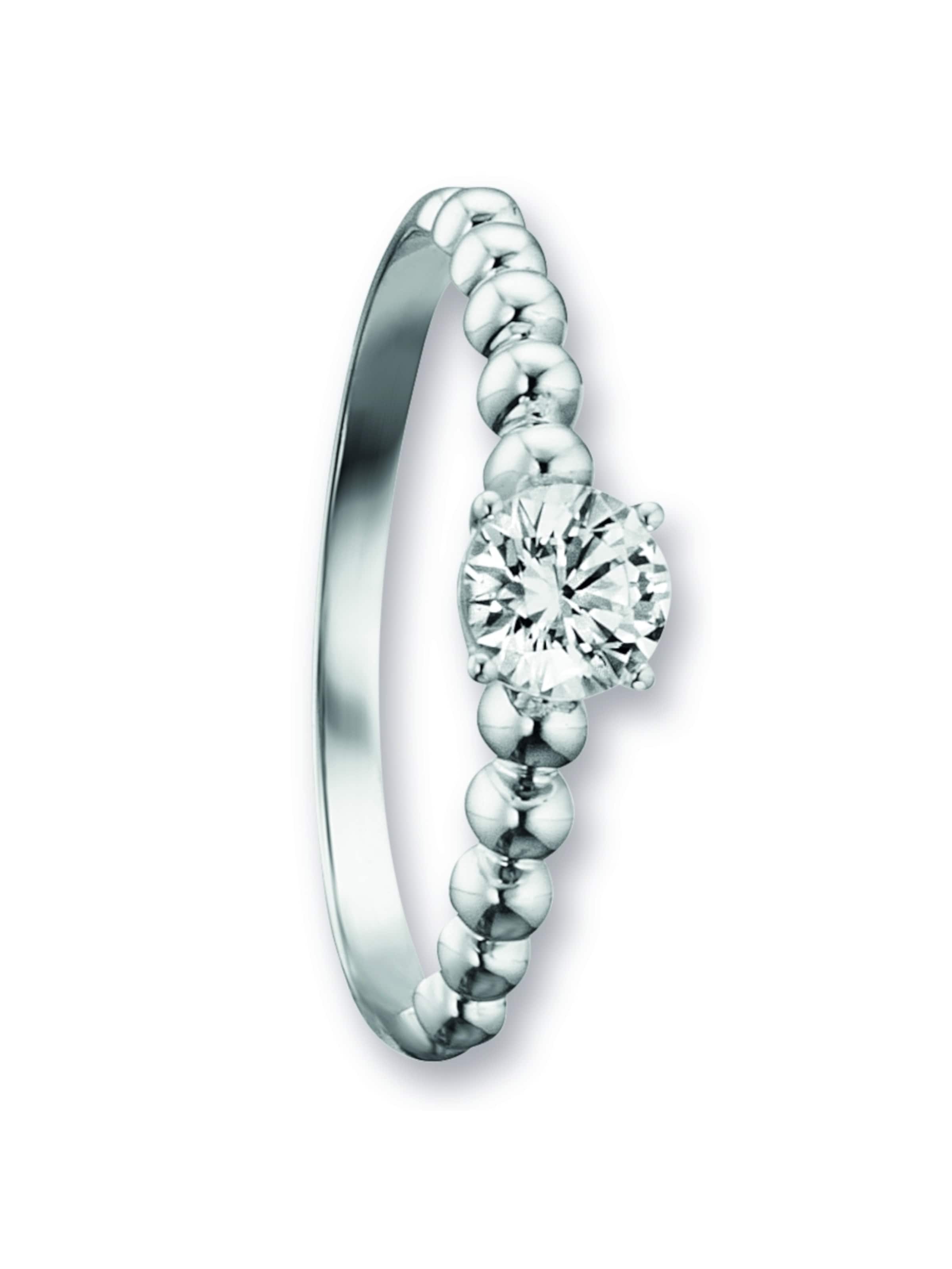 ONE ELEMENT Ring in Silber: Vorderseite