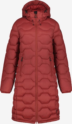 ICEPEAKOutdoor kaput 'Bandis' - crvena boja: prednji dio
