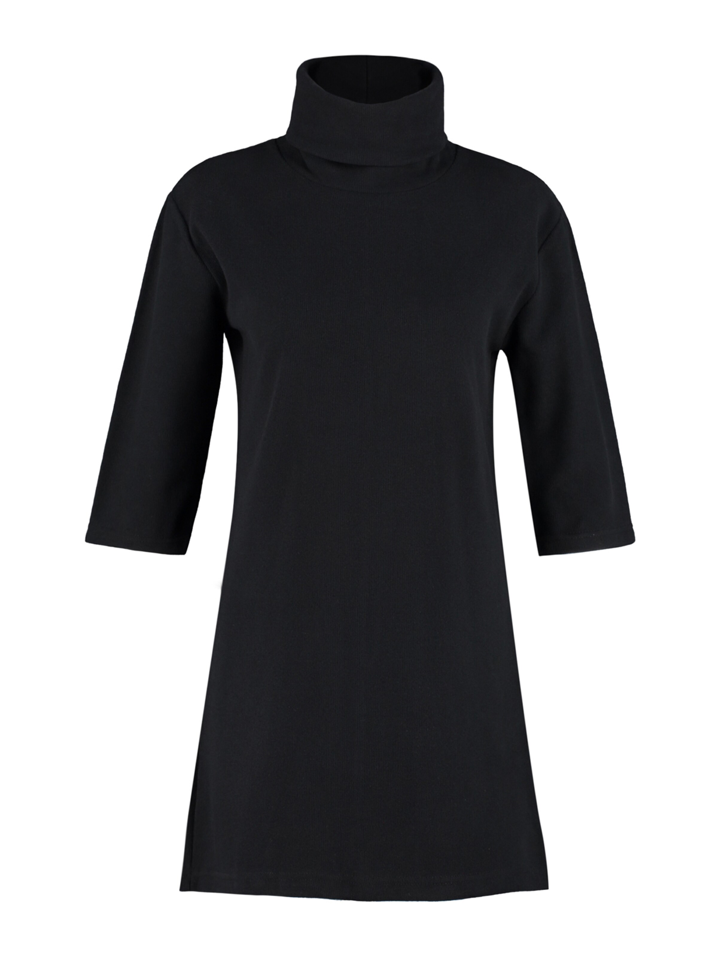 Trendyol - Vestido de malha em preto: frente