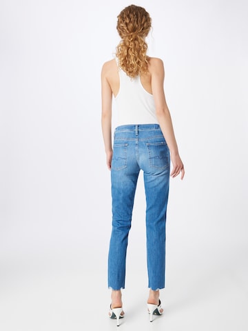 7 for all mankind Skinny Jeans 'ROXANNE' in Blau