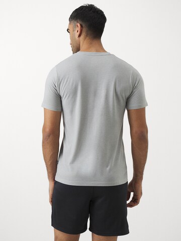 T-Shirt fonctionnel 'Heathertech' new balance en gris