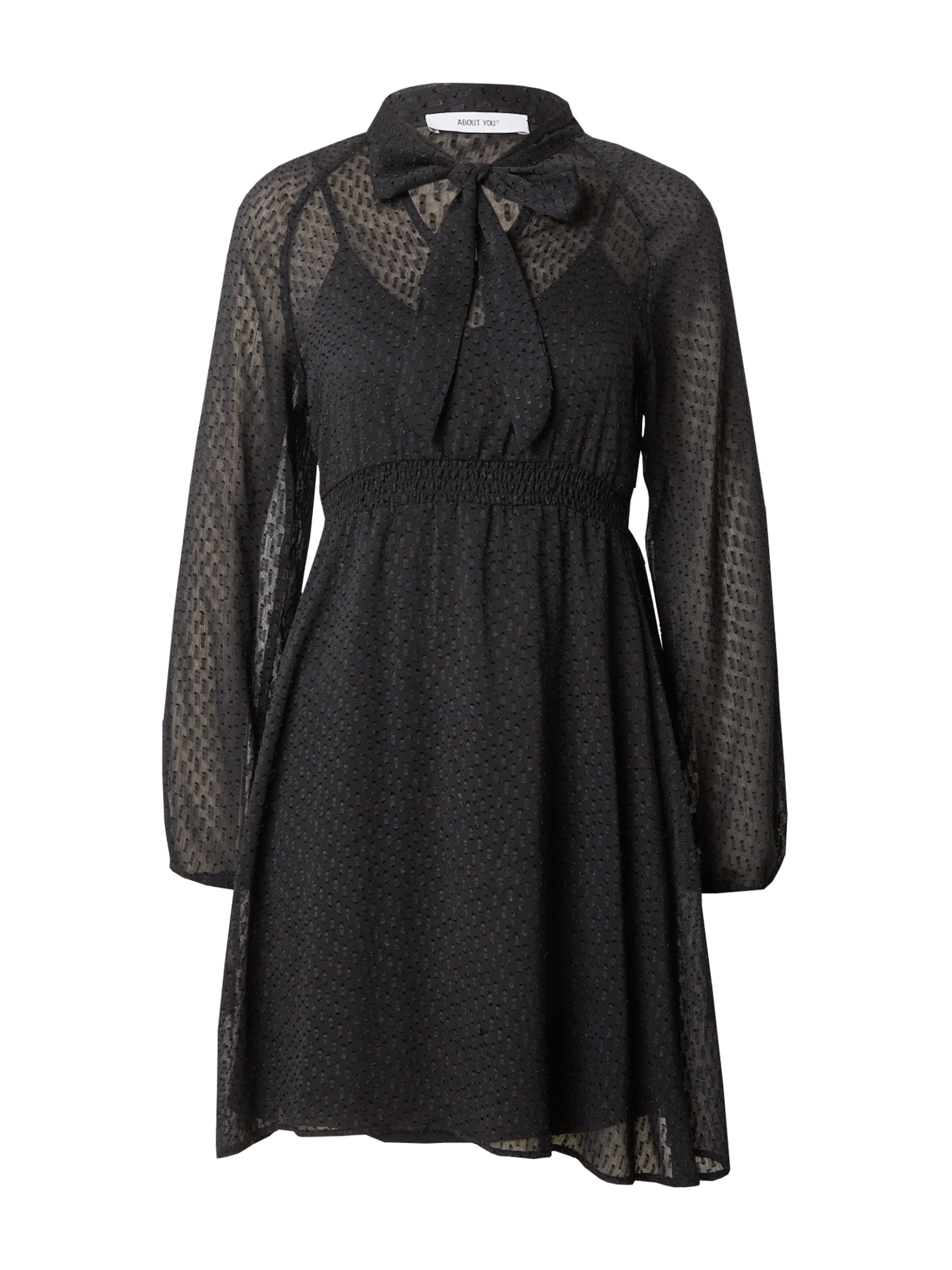 ABOUT YOU Shirt Dress 'Sophia' in Black: front