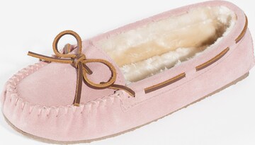 Minnetonka - Pantufa 'Cally' em rosa