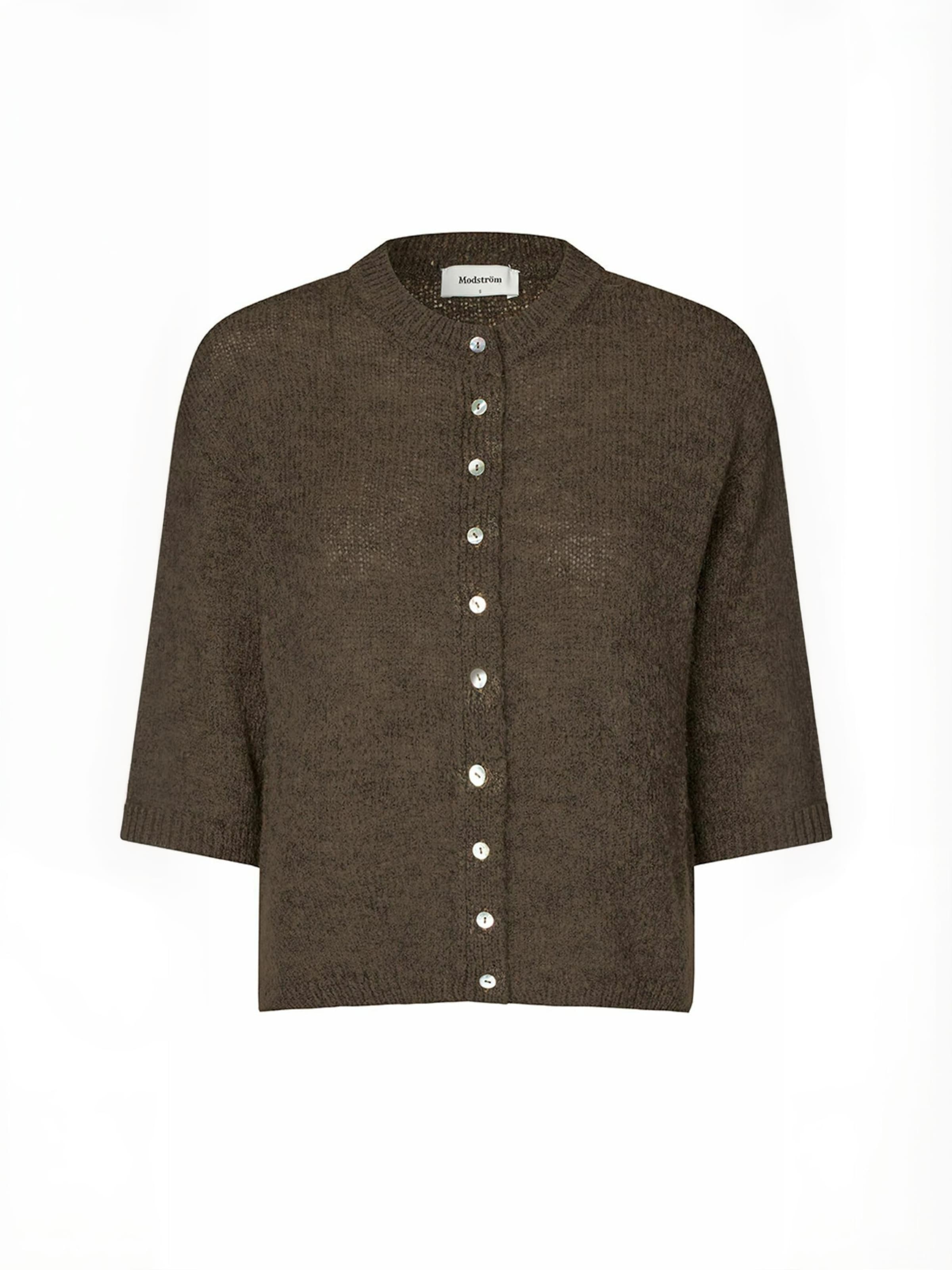 Cardigan ' Bailormd ' modström en marron : devant