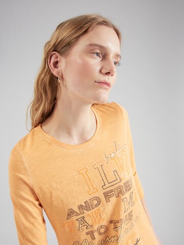 T-shirt 'Wanderlust' Soccx en orange