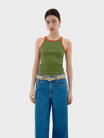 Thinking MU - Top ' HARRIET ' en verde: frente