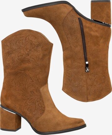 usha FESTIVAL Cowboy Boots in Brown