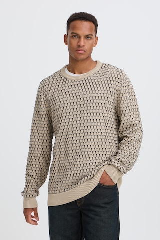 BLEND Pullover 'BHDONG' in Beige: Vorderseite