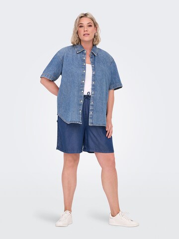 ONLY Carmakoma Bluse 'CARMontreal' in Blau