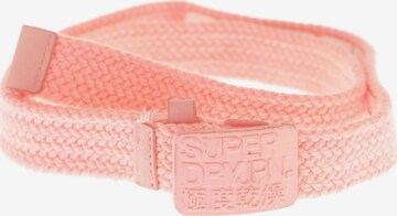 Superdry Belt in One size in Pink: front