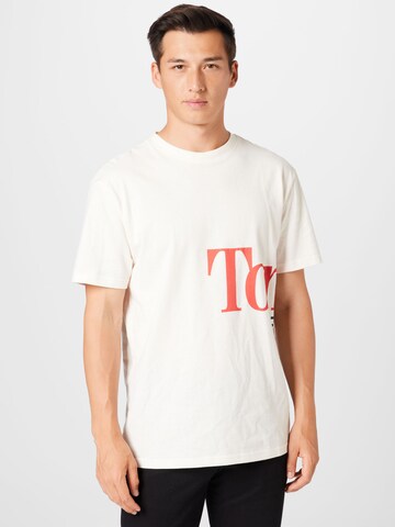 Tommy Jeans T-Shirt in Weiß: predná strana