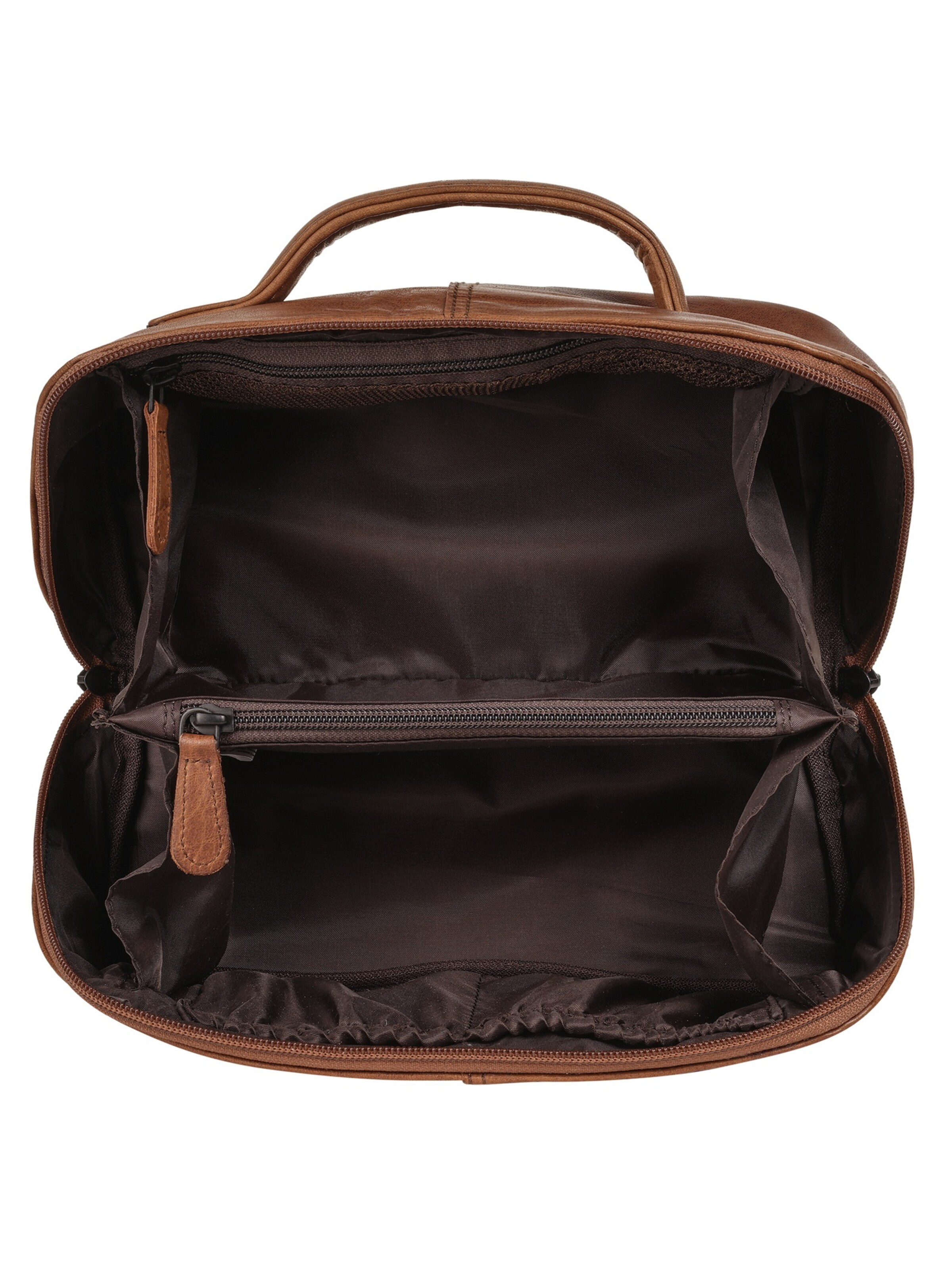 Spikes & Sparrow Toiletry Bag in Brown
