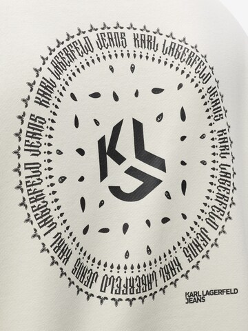 KARL LAGERFELD JEANS - Sudadera en blanco
