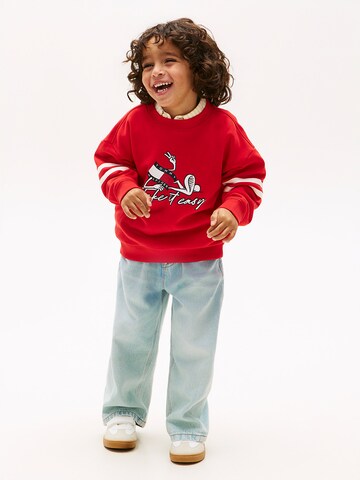 TOMMY HILFIGER Sweatshirt in Red