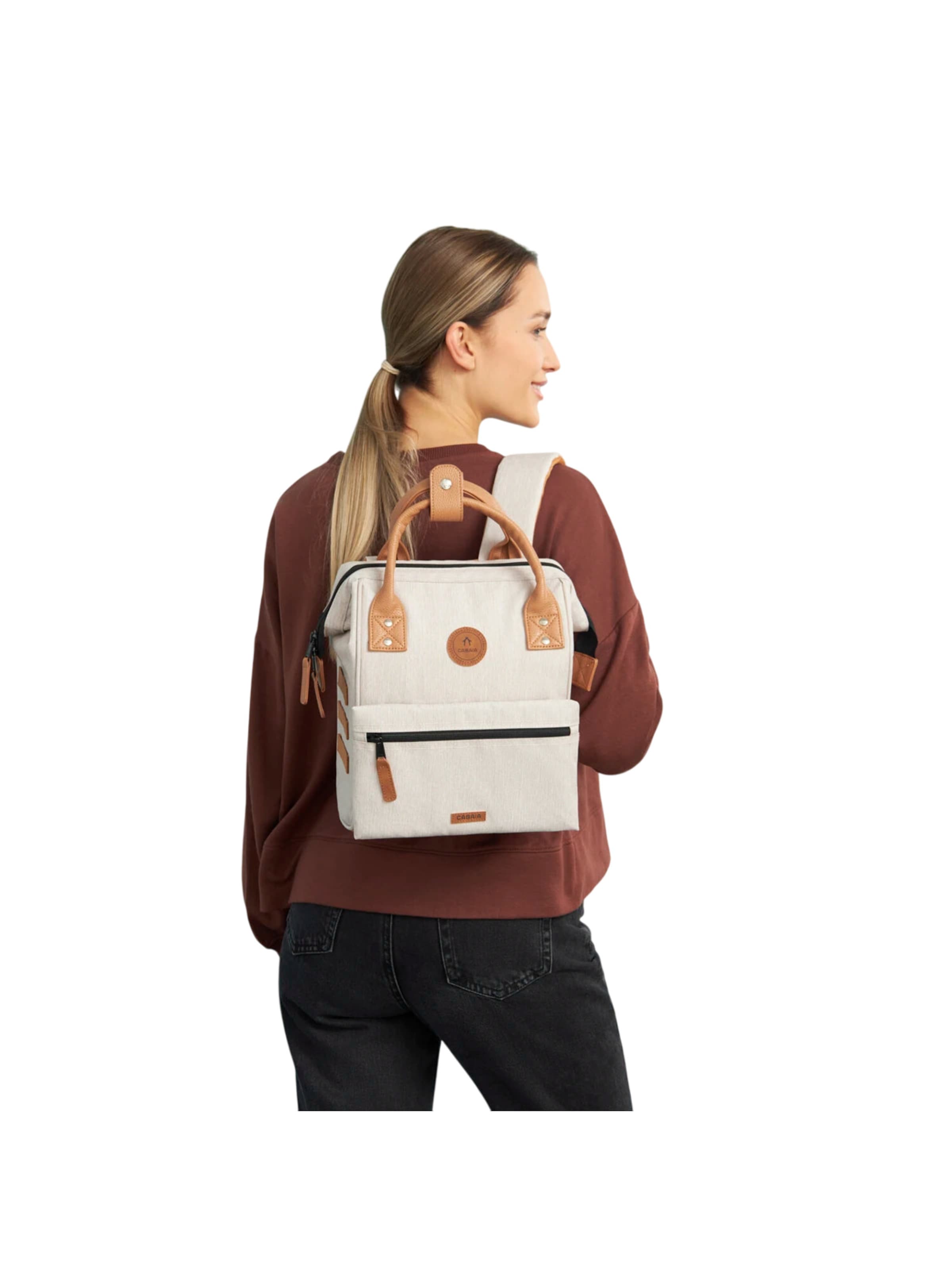 Cabaia Backpack 'Arequipa S' in Beige