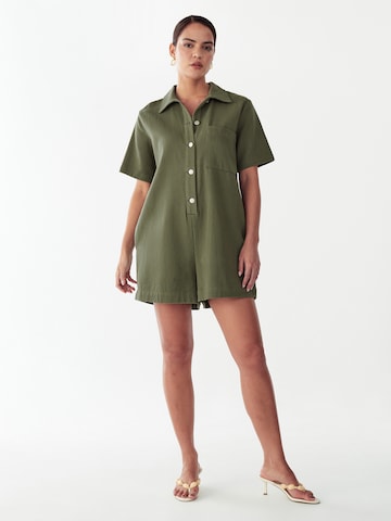 Tuta jumpsuit 'Sandra' di St MRLO in verde