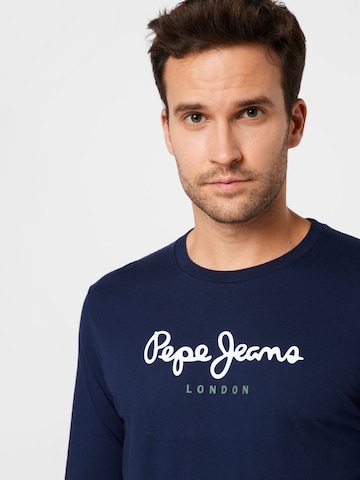 T-Shirt 'Eggo' Pepe Jeans en bleu