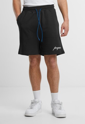 Pequs Regular Trousers in Black