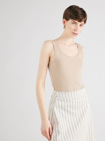 Top 'JDYAVA' di JDY in beige: frontale