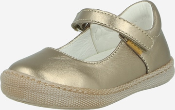 PRIMIGI Ballet Flats in Gold: front