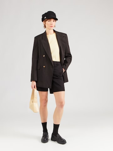 SELECTED FEMME Szeroka nogawka Chinosy 'SLFVIENN' w kolorze czarny