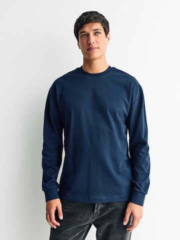 Next Majica | modra barva: sprednja stran