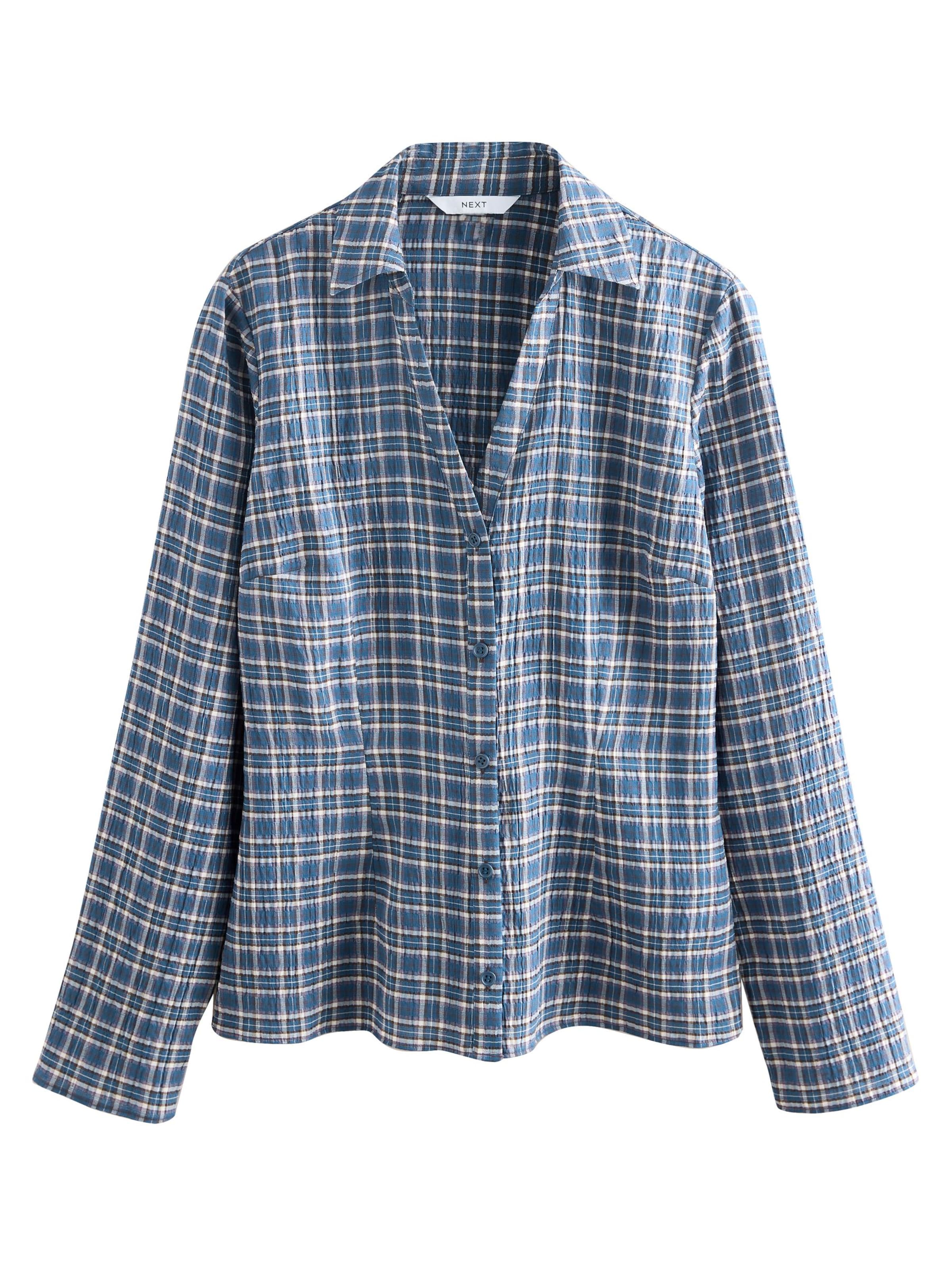 Next Bluse in Blau: Vorderseite