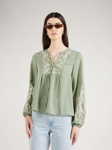 VERO MODA - Blusa 'NORA' em verde: frente