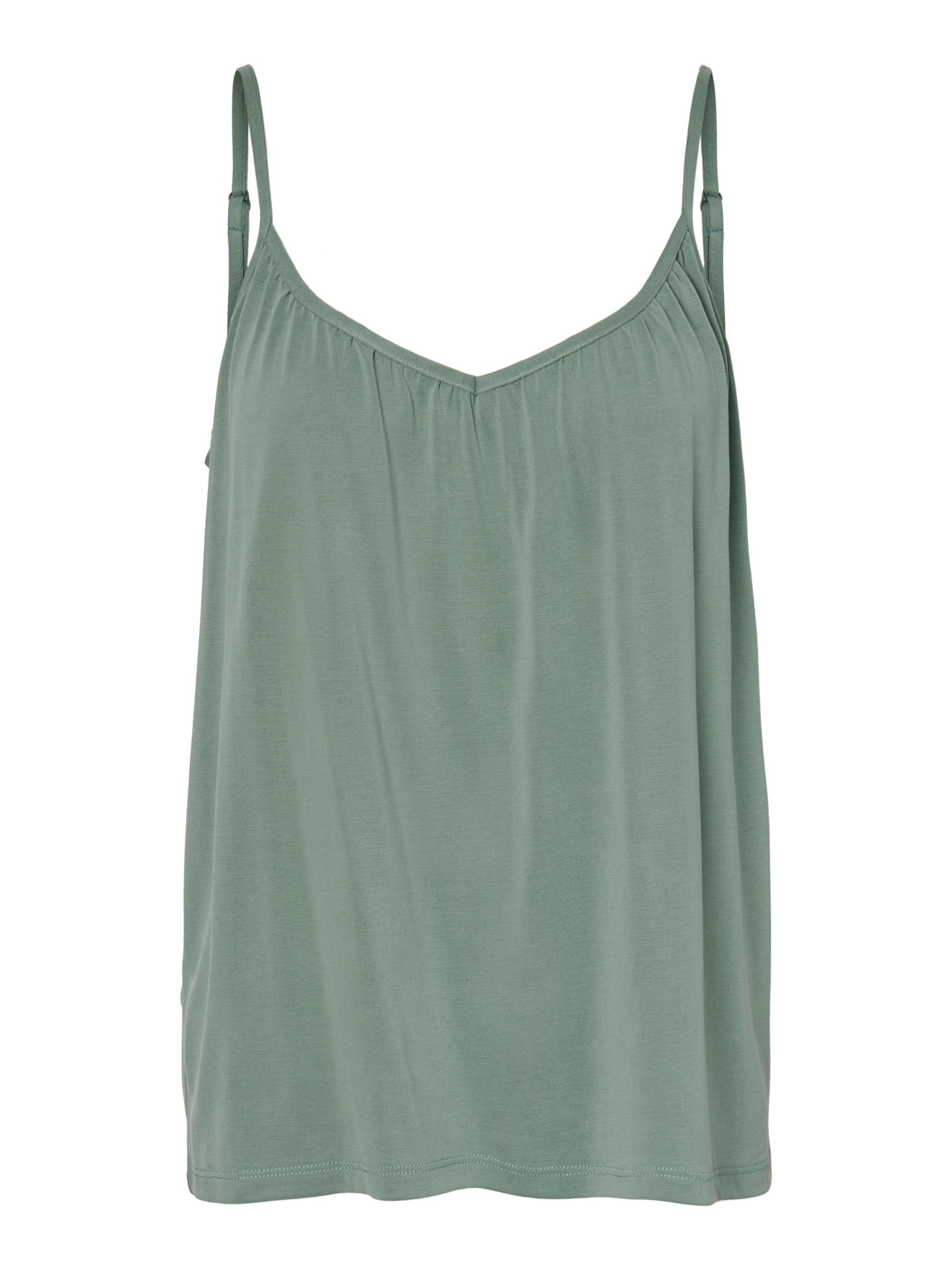 VERO MODA Top 'VMFilli' in Green: front