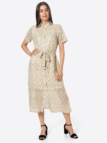 OBJECT Shirt dress in White: front