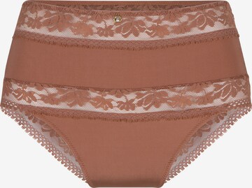 LingaDore Panty in Brown: front