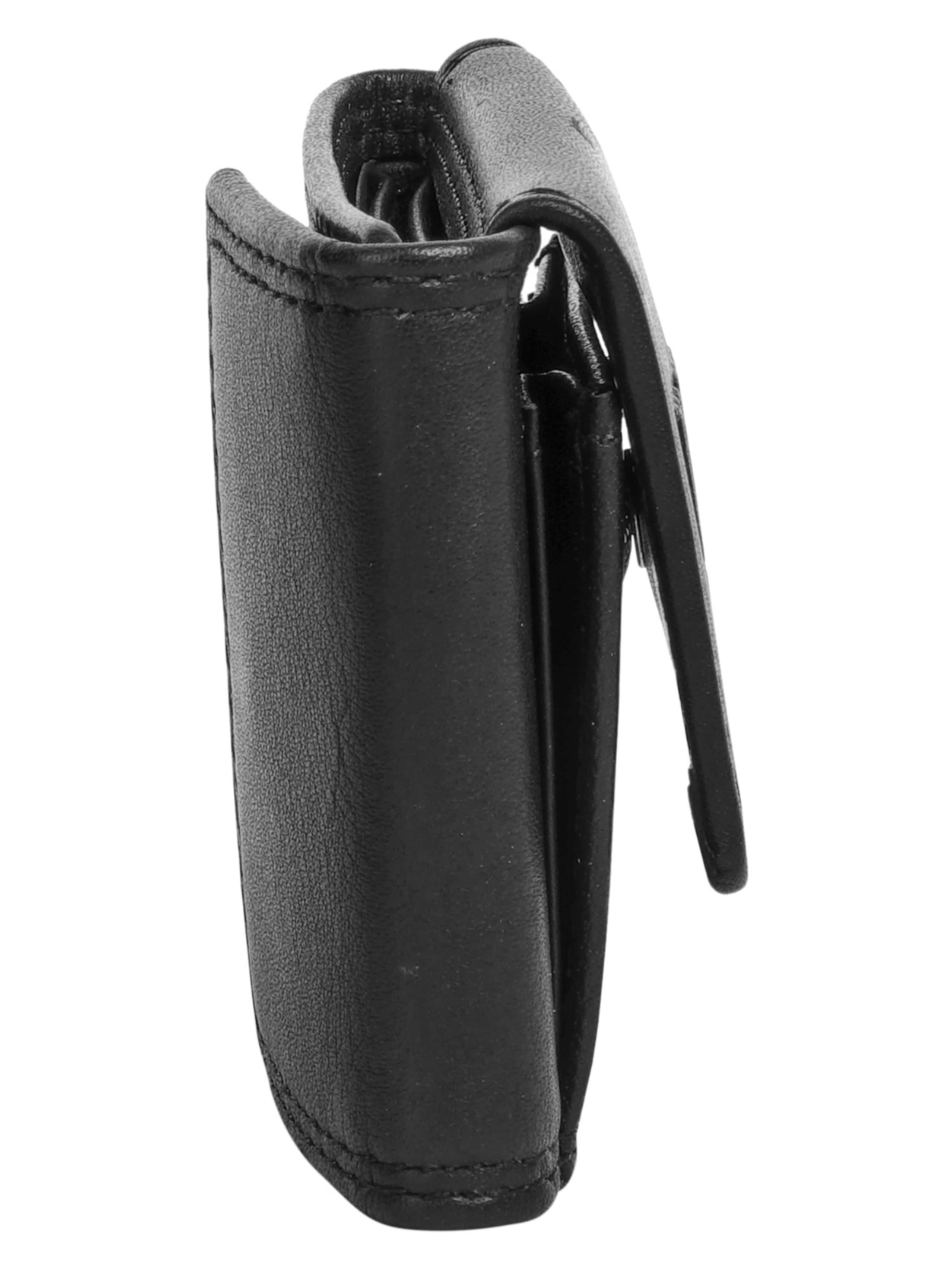 mano Wallet 'SUTURA' in Black