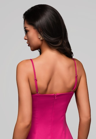 Ombre Cocktailjurk 'Rafaella' in Roze