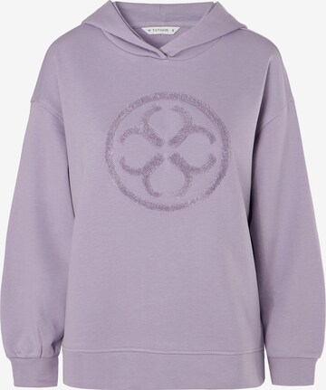 TATUUM Sweatshirt 'PONA' i lilla: forside