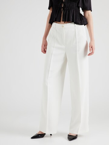 GERRY WEBER Wide Leg Hose in Weiß: Vorderseite