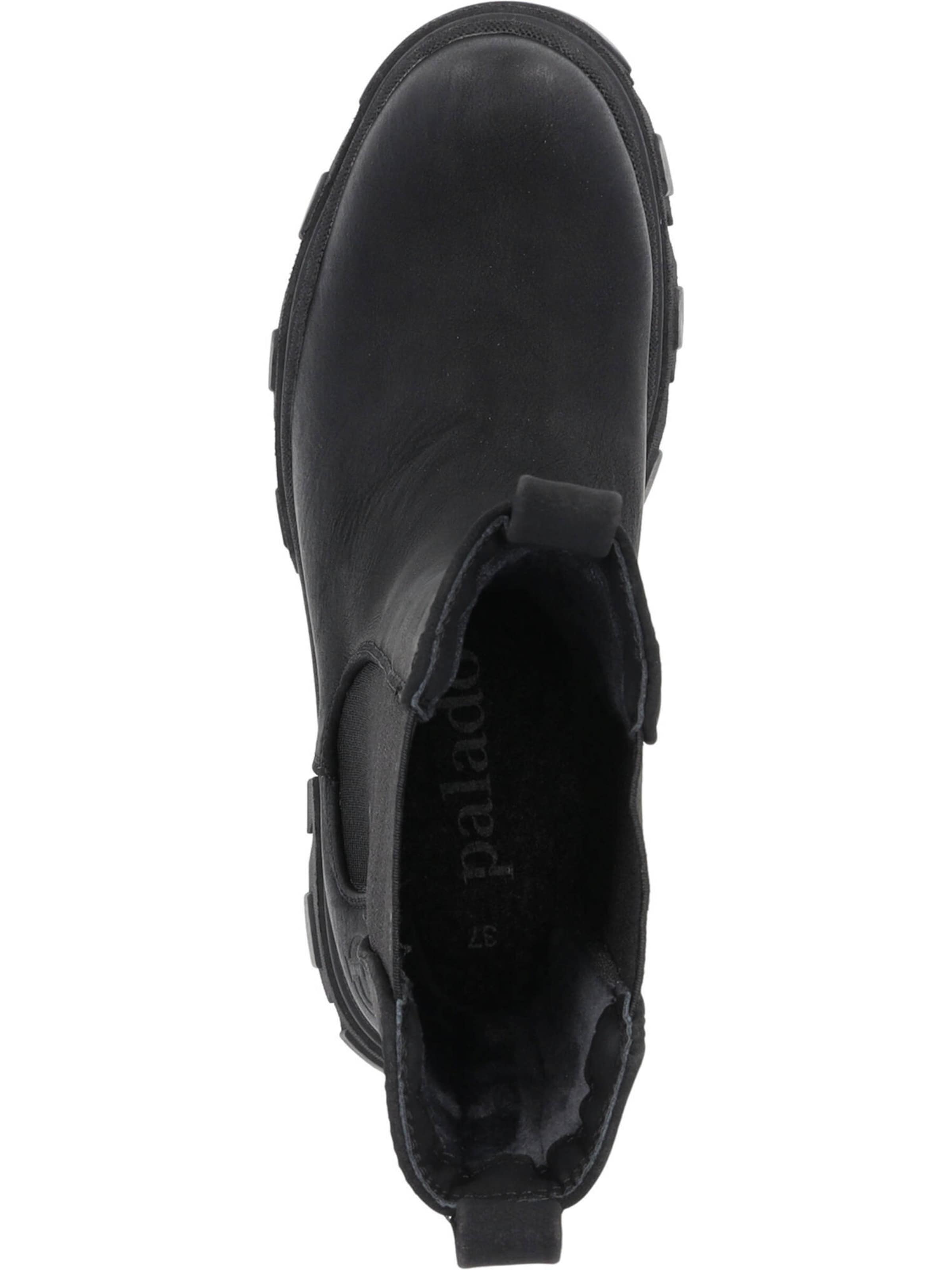 melns Palado Čelsijas zābaki 'Nikolos'