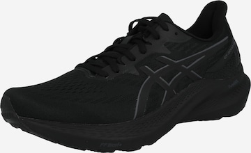 Scarpa da corsa 'GT-2000 12' di ASICS in nero: frontale