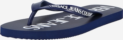 Versace Jeans Couture Varvastossut värissä laivastonsininen / valkoinen, Tuotenäkymä