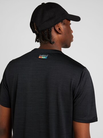 Rukka Performance Shirt 'YLIKIIKA' in Black