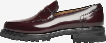 Henry Stevens Classic Flats 'Haywood' in Red